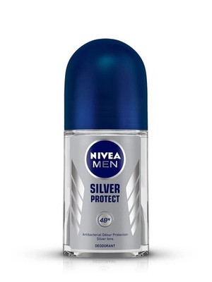 NIVEA MEN Silver Protect 48h Protection Deodorant Roll On (50ml)