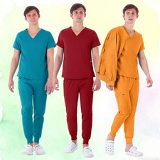 NiaaHinn Unisex Medical Scrubs: Multi-Pocket, Comfort  Style
