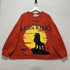 Disney Parks The Lion King 30th Anniversary Multicolor Pullover Size 2X
