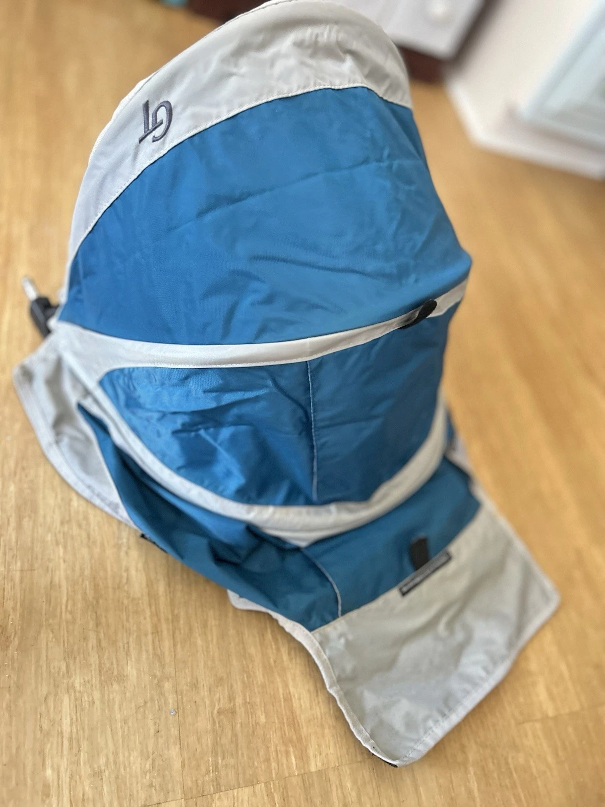 Baby Jogger City GT Mini Stroller AQUA / GRAY CANOPY SUNSHADE