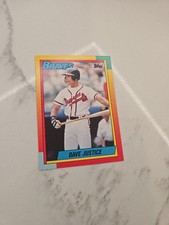 1990 Topps Traded - David Justice #48T Collector's Edition (Tiffany) (RC)