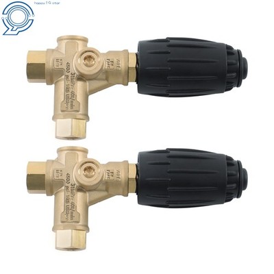 2 Pcs AR VRT3-310 High Pressure Pump 4350PSI 8GPM 3/8'' FNPT Unloader Valve