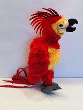 The Wizarding World of Harry Potter Fawkes Phoenix Parrot Plush Animal 16" BIN 1