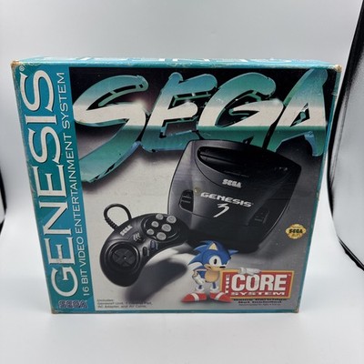 Sega Genesis Model 3 Console With box. The Core System! Please Read.