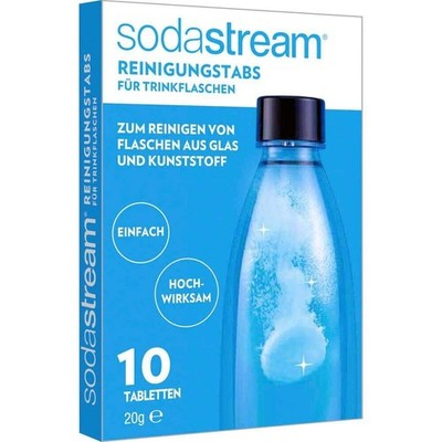 SodaStream Reinigungstabs 10 Tabs Flaschenreiniger PET Karaffe