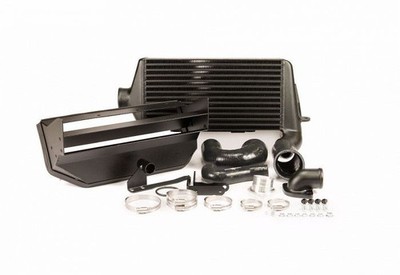 Process West Verticooler Kit for Subaru 08-14 GRB WRX Black PWTMIC13B