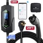 25FT Level 2 EV Charging Station 40A Home Electric Vehicle Charger NEMA14-50