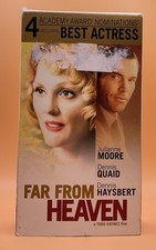 Far From Heaven VHS 2003 **Buy 2 Get 1 Free**