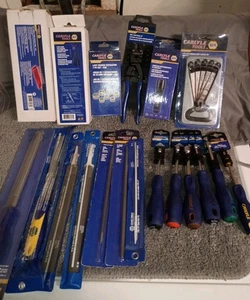 CARLYLE 18pc MIXED TOOL LOT + 1 FREE SOCKET HOLDER