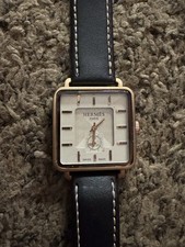 Hermès Cape Cod Swiss Made Quartz Square Ana...