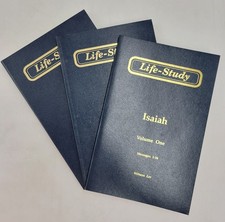Life-study Isiah 1-3 Complete Set Witness Lee PB Living Stream Ministry Used-VG