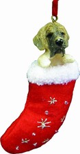 Mastiff Santa's Little Pals Dog Holiday Christmas Ornament