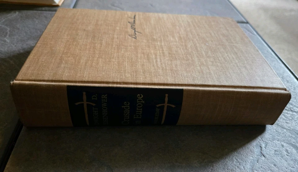 Vintage 1948 Hardcover Book “Crusade in Europe” by Dwight D. Eisenhower. - Image 2 of 4