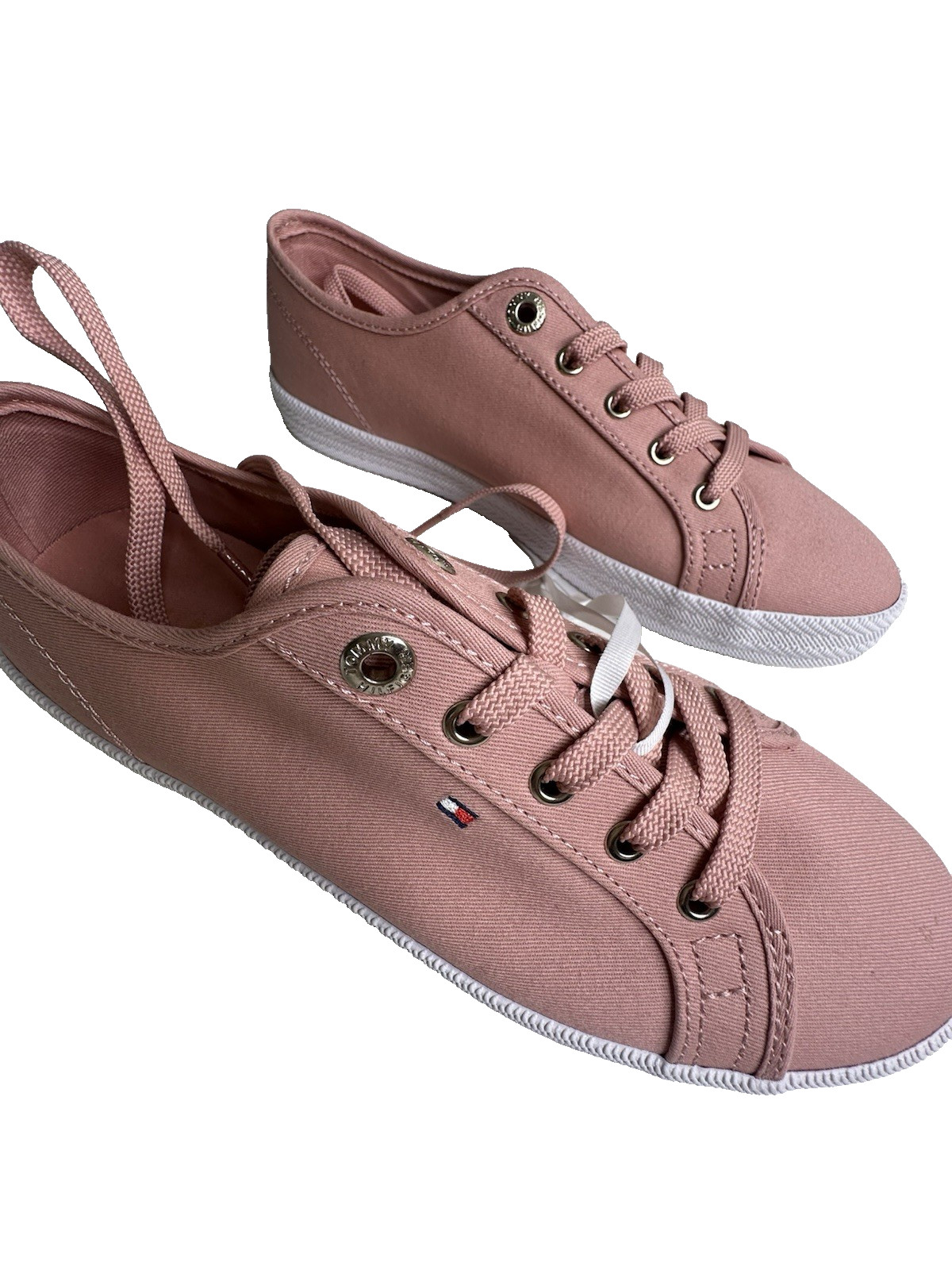 Tommy Hilfiger Essential Vulcanized Sneaker Size 39 Brand New Colour Pink image 6