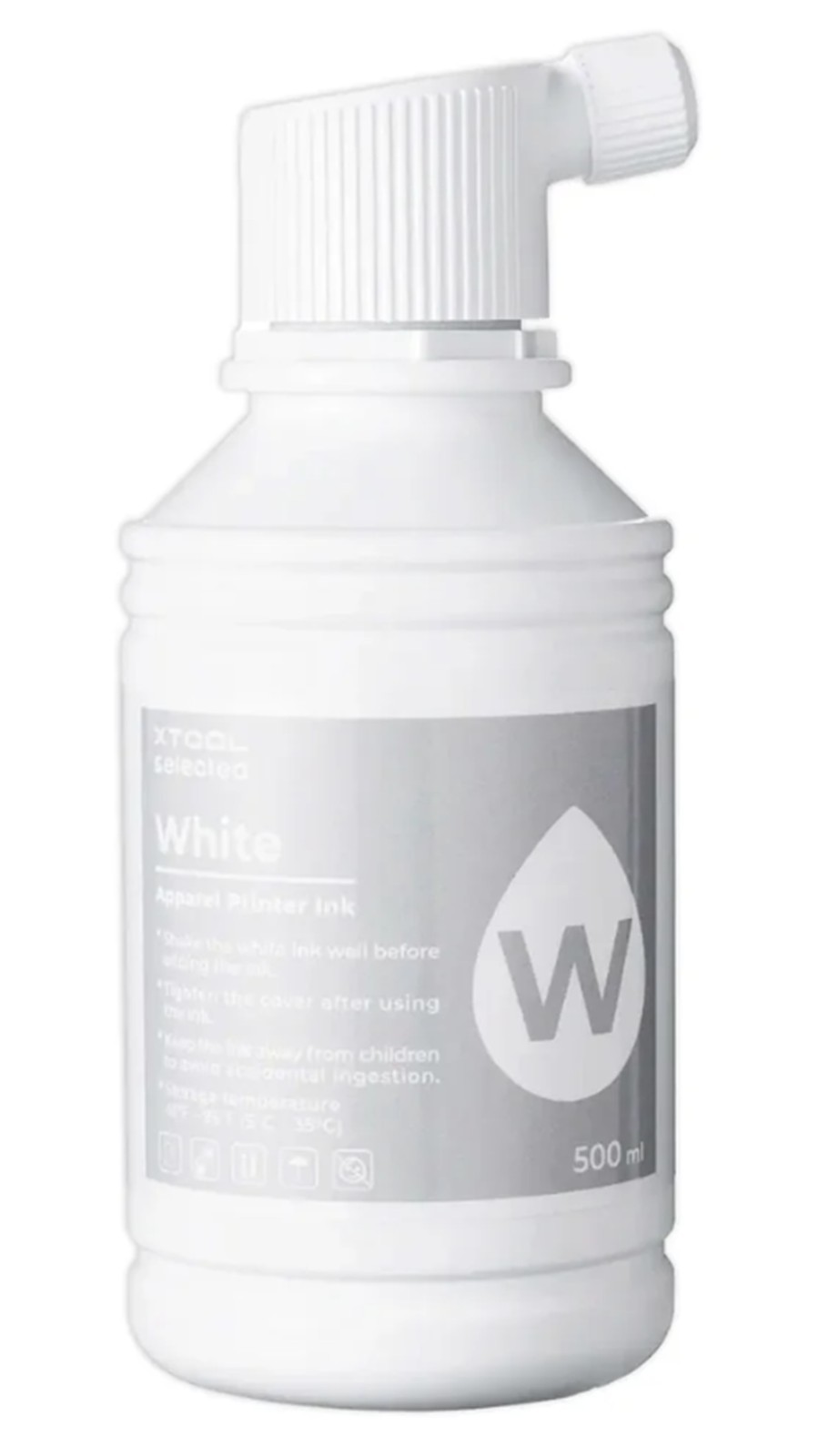 xTool DTF Apparel Printer White Ink Refill - 500ml Bottle New in Package