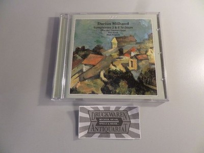 Milhaud: Symphonies Nr. 2 + Nr.3 [CD]. Milhaud, Darius,  Radio-Sinfonieorchester