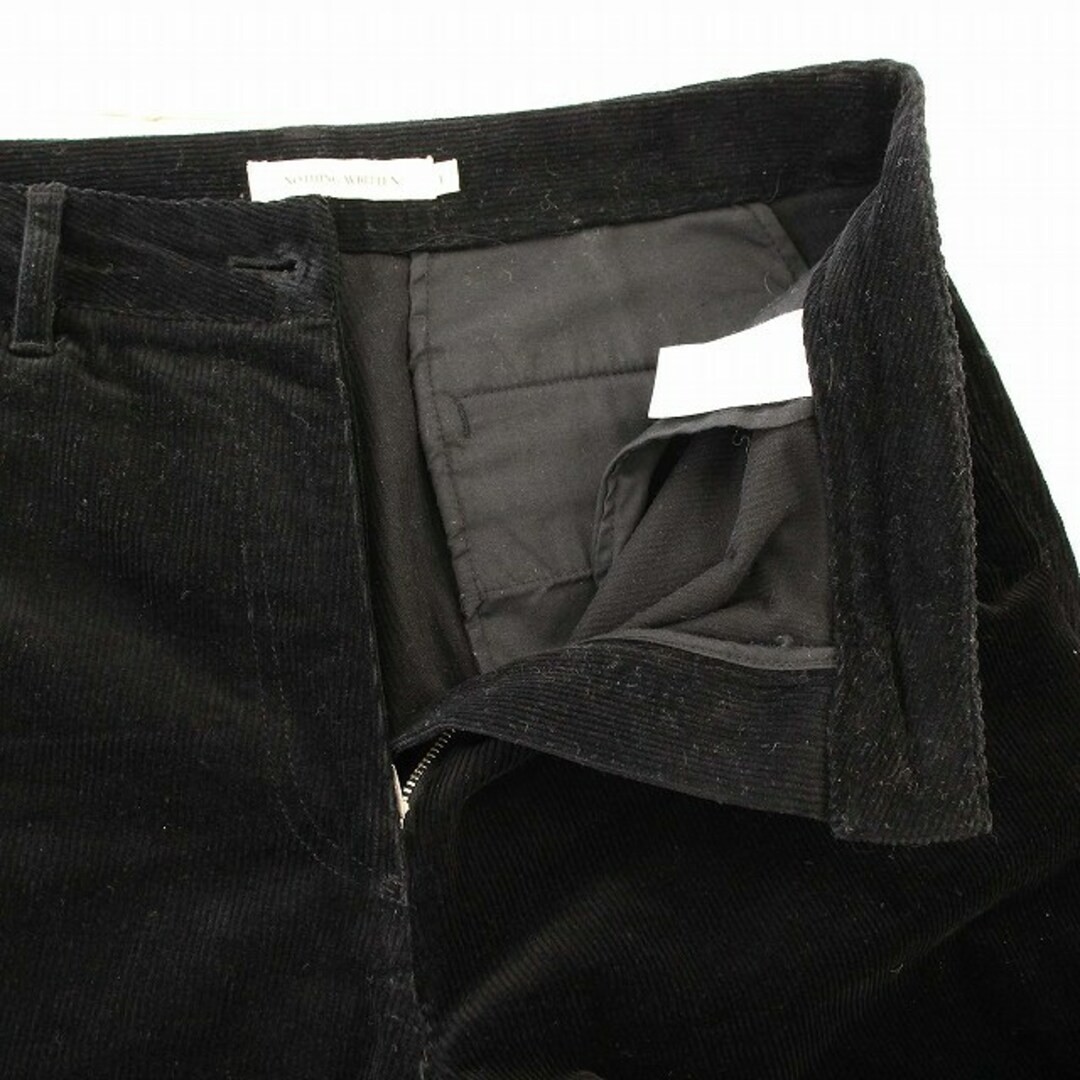 [NOTHING WRITTEN] Double folded corduroy pants ☆送料込☆ 4TH / Double folded corduroy pants (Cream) - Nothing written