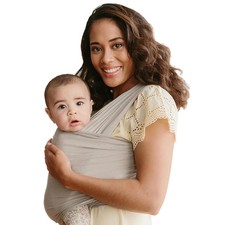 Solly Baby Wrap Buttery-Soft Baby Carrier Newborn to Toddler 8-25 Lbs beige x's