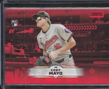 2026 Topps Stadium Club Coby Mayo Red Foil #62 RC