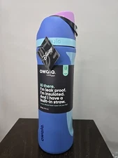 Owala FreeSip Stainless Steel Water Bottle / 24oz / Color: Stitch