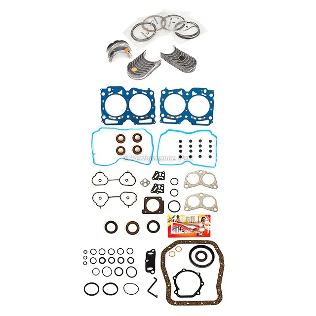 Full Gasket Set Bearings Rings Fit 10-11 Subaru Outback Legacy 2.5L - Image 2 of 4