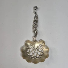 Openwork Bon Bon Spoon Whiting Sterling Silver 925 Filigree Art Nouveau 