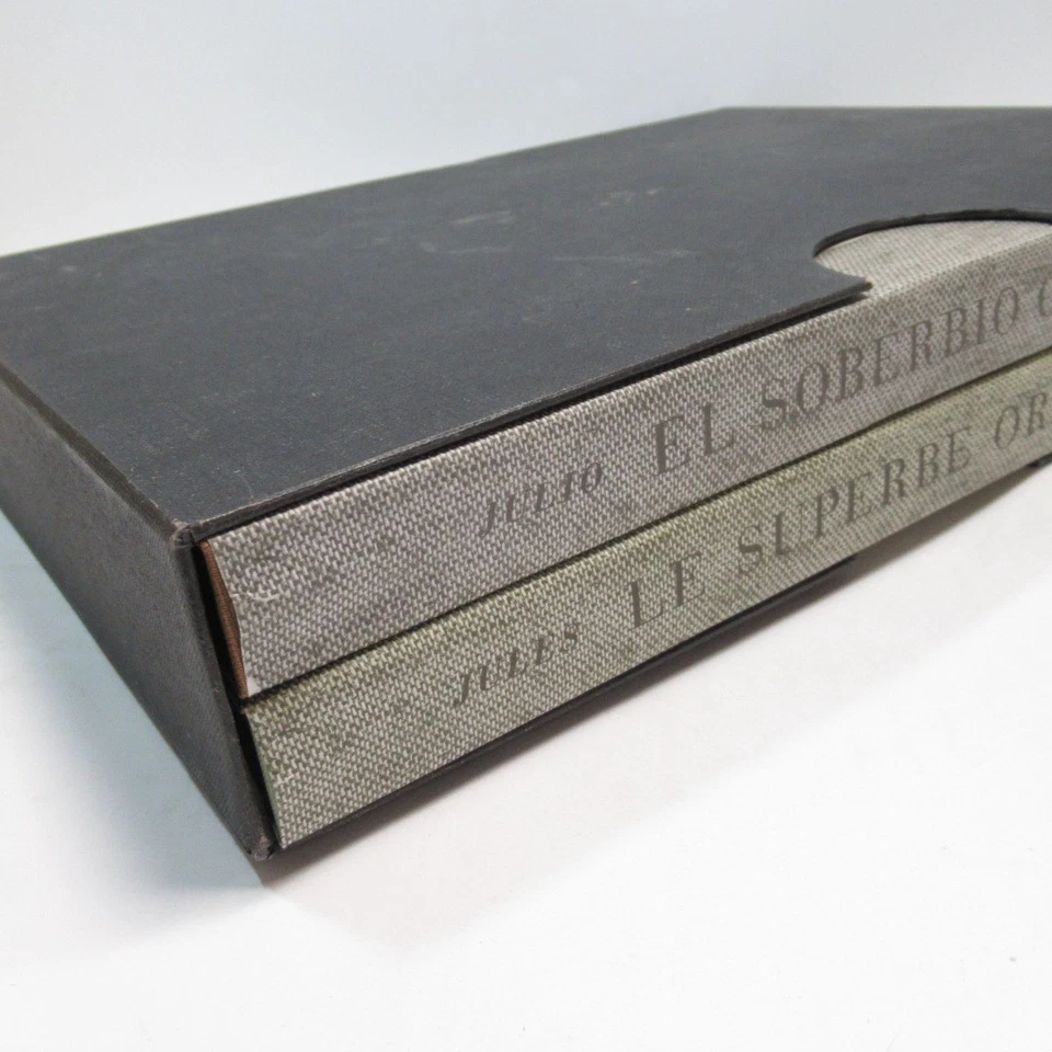 The Mighty Orinoco by Jules Verne in 2 Volumes (French & Spanish) Hardback Books - Image 3 of 4