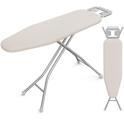 Yaheetech Foldable Ironing Board, Heavy Duty Iron Board with 9 Adjustable Height