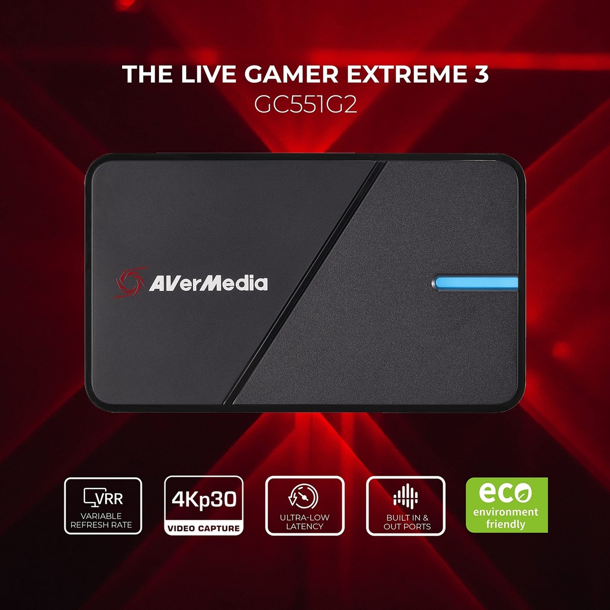 AVerMedia Live Gamer EXTREME 3 Plug and Play 4K Capture Card