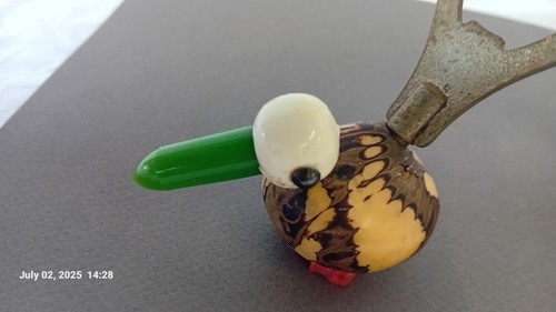 Vintage Art Deco tagua nut corkscrew & bottle opener rare! - Picture 7 of 9
