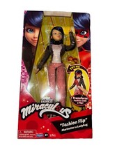 Miraculous Ladybug Fashion Flip with Sequin Outfit Doll Playmates NIB