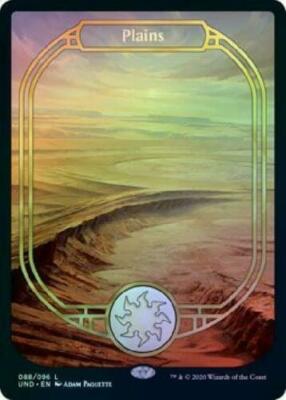 Plains 088 Full Art FOIL Unsanctioned PACK FRESH MTG Magic DNA
