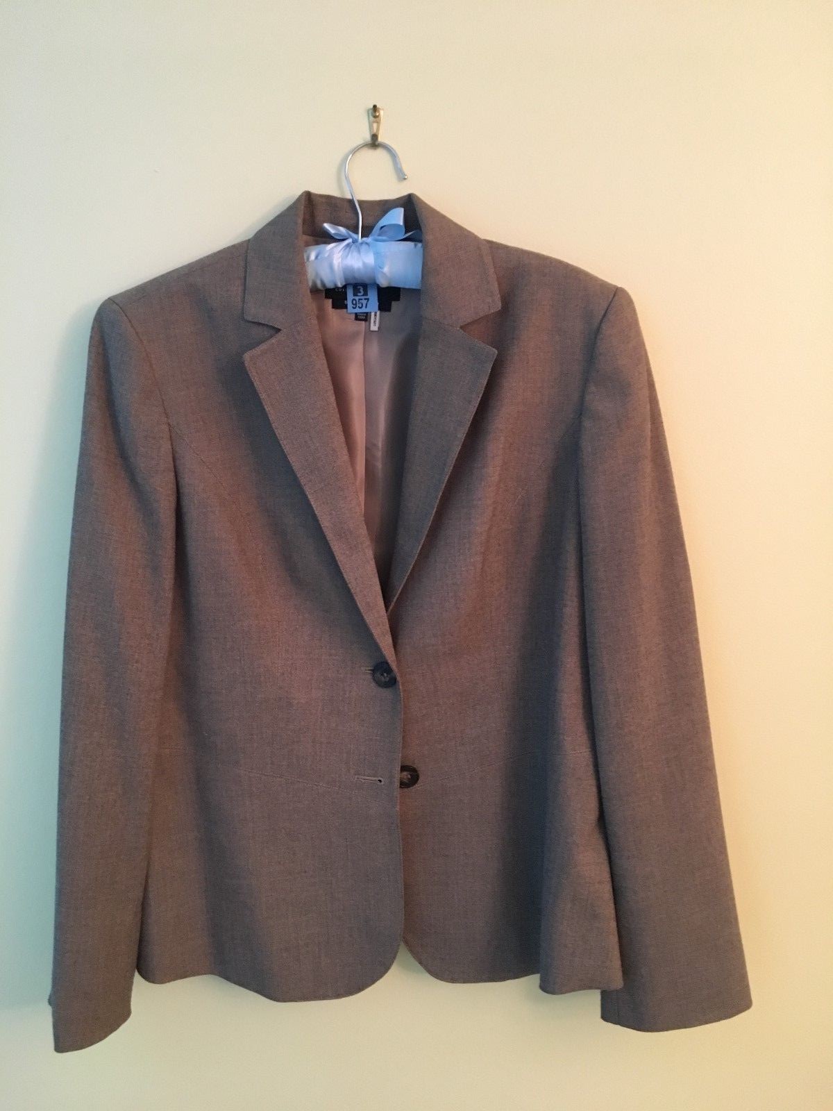 Jones New York Ladies Brown Blazer Size 12 eBay