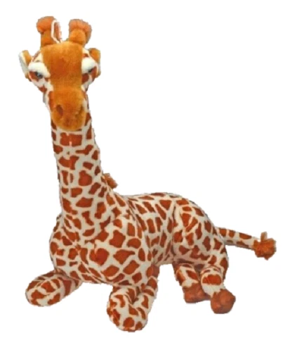 Giraffe 47 cm Rasehorn Plüschtier Stofftier Afrika NEU