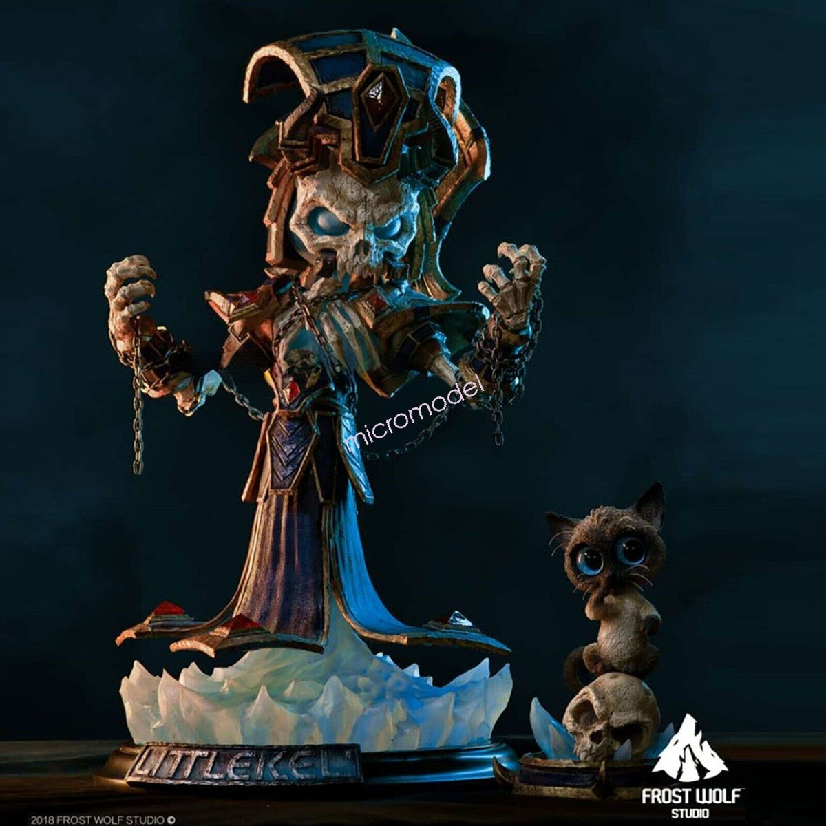 Frost Wolf Studio World of Warcraft Kel'Thuzad Collector Resin