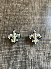 New Orleans Saints Football Team Charm For Crocs Shoe Charms - 2 Pieces