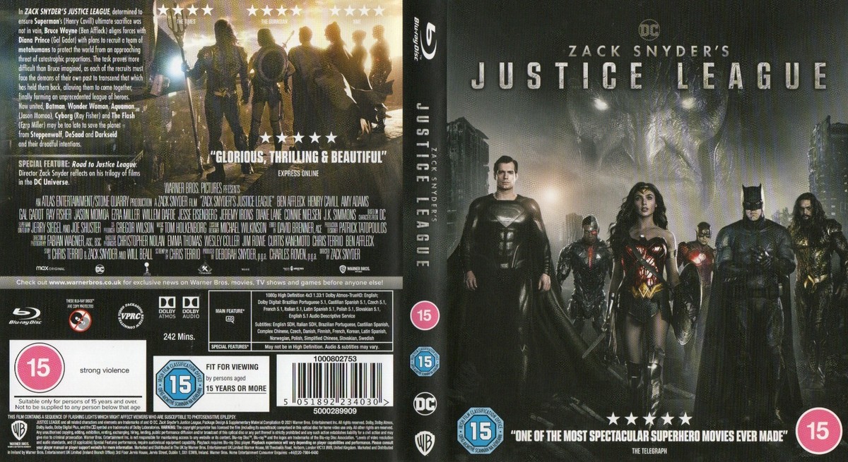 Full Movie Download Zack Snyder's Justice League 2021