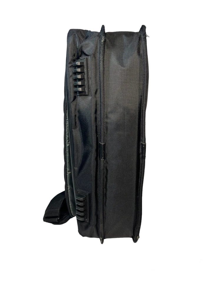 Bolso Mensajero IBM Thinkpad De Colección Negro Acolchado Portátil Estuche de Transporte Trabajo Viaje Foto 3 de 4