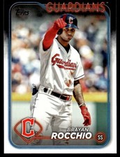 2024 Topps Series 2 #473 Brayan Rocchio Cleveland Guardians
