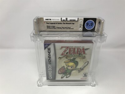 The Legend Of Zelda: Minish Cap - Nintendo Game Boy Advance GBA WATA CIB 9.0