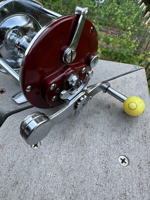 Penn No 209  Red  Fishing Reel, Lever, Fresh & Saltwater   Stainless ratio 3:1