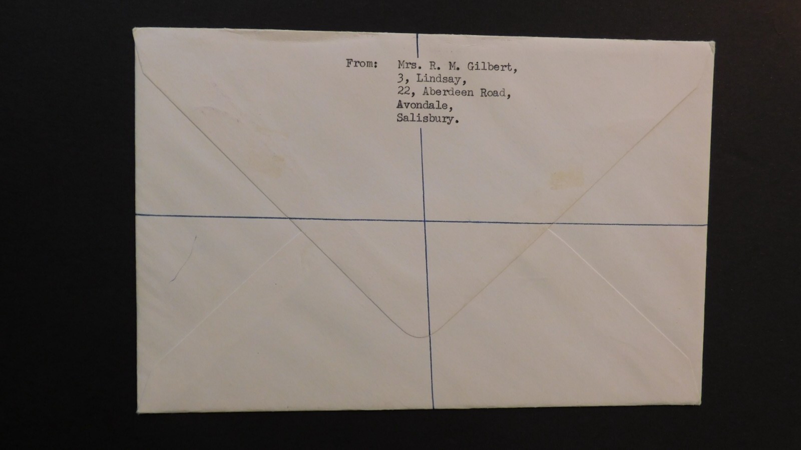 1965 Rhodesia FDC First Day Cover Independence Post Office Avondale to