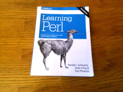 LEARNING PERL BY RANDAL SCHWARTZ