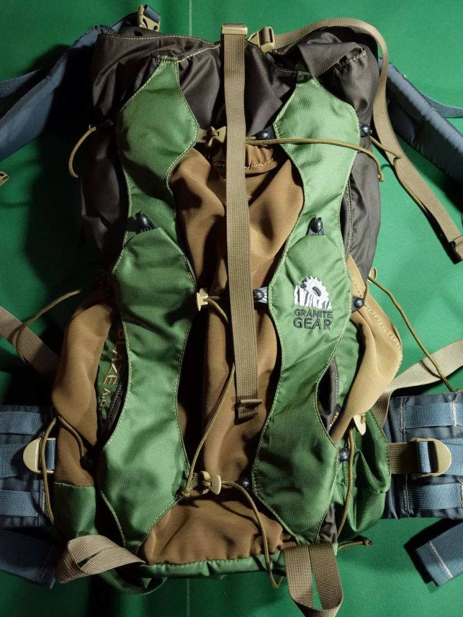 Granite Gear Cordura Nylon Material BLAZE AC 60 Cactus Java Granite Gear Cordura Nylon Material BLAZE AC 60 Cactus Java