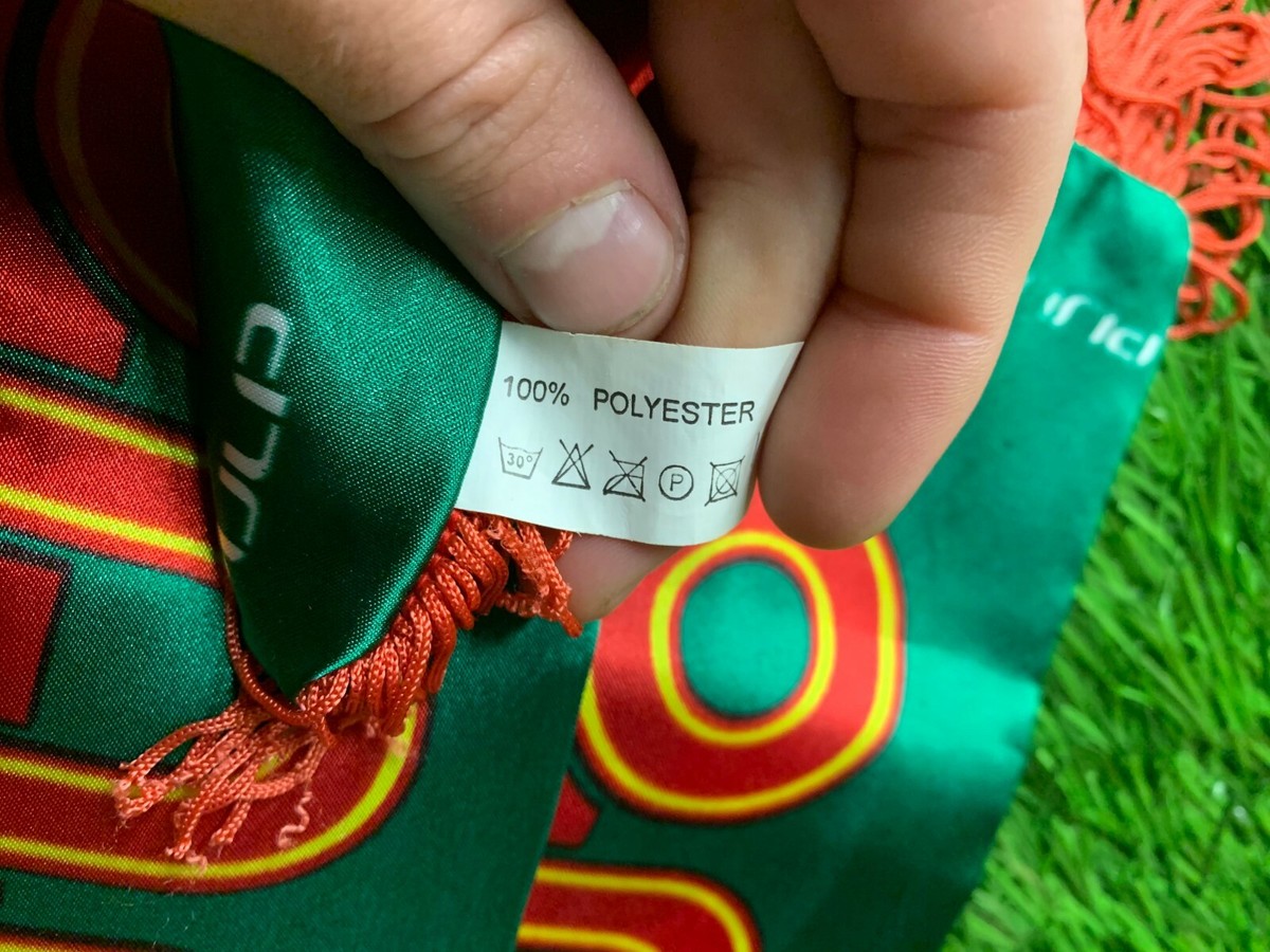 Écharpe Fan De Football Rare Équipe Nationale Portugal Taille Unique