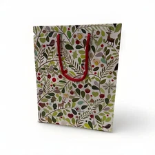 LOT OF 4 Papyrus 10x8x5 Medium Gift Bags Rare Retired Paper Mouse Christmas