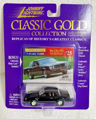 Johnny Lightning Classic Gold Collection '80s Black Grand National #25