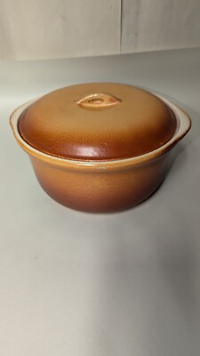 VINTAGE BEAN POT / CROCK  GC Durofeu FREE SHIPPING 