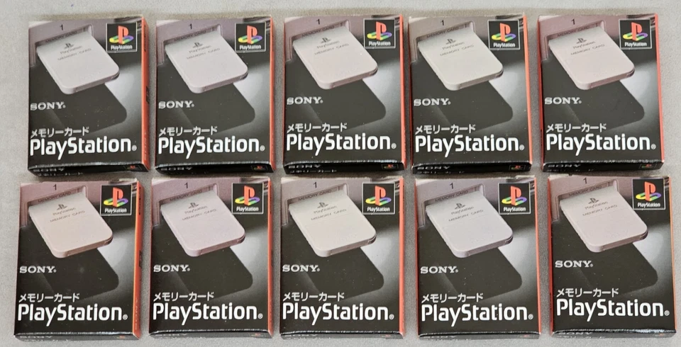 Sony Playstation 1 Ps1 Memory Card SCPH-1020 Jap - Immagine 3 di 4