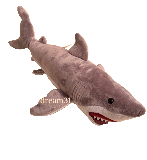BNWT Universal Studios 50th Anniversary Jaws Shark Plush Toy | eBay